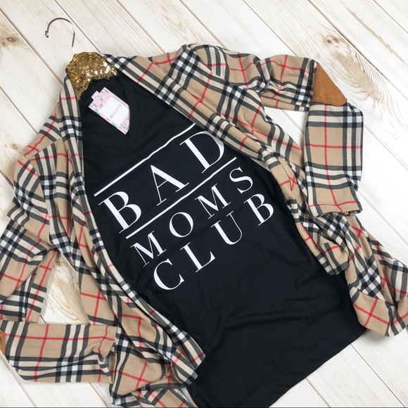 ❗️Last 1! LARGE Bad Moms Club tee - Picture 2 of 3